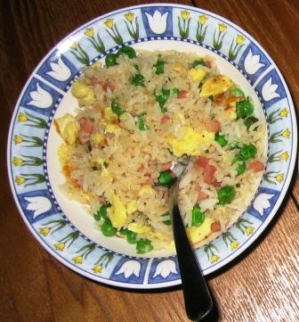 Fried Rice with Ham